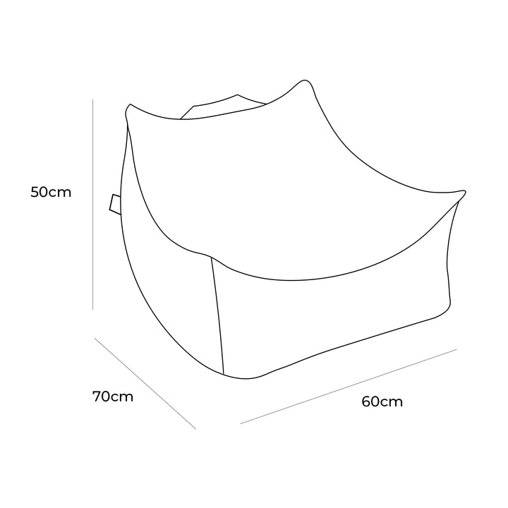 Outzy Bean Bag | Oat