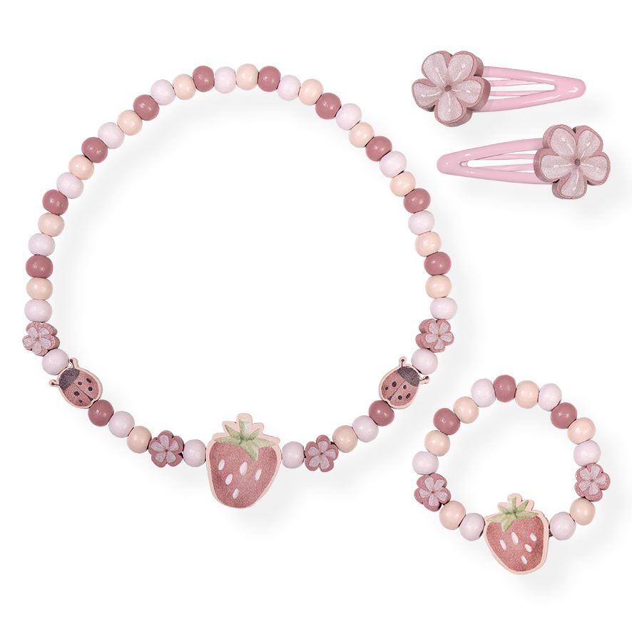 Little Dutch Wooden Jewellery Set | Strawberry