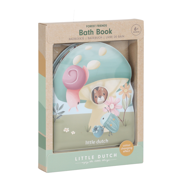 Little Dutch Colour Change Bath Book | Forest Friends