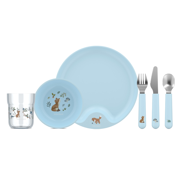 Little Dutch x Mepal Dinnerware 6 Piece Set | Forest Friends