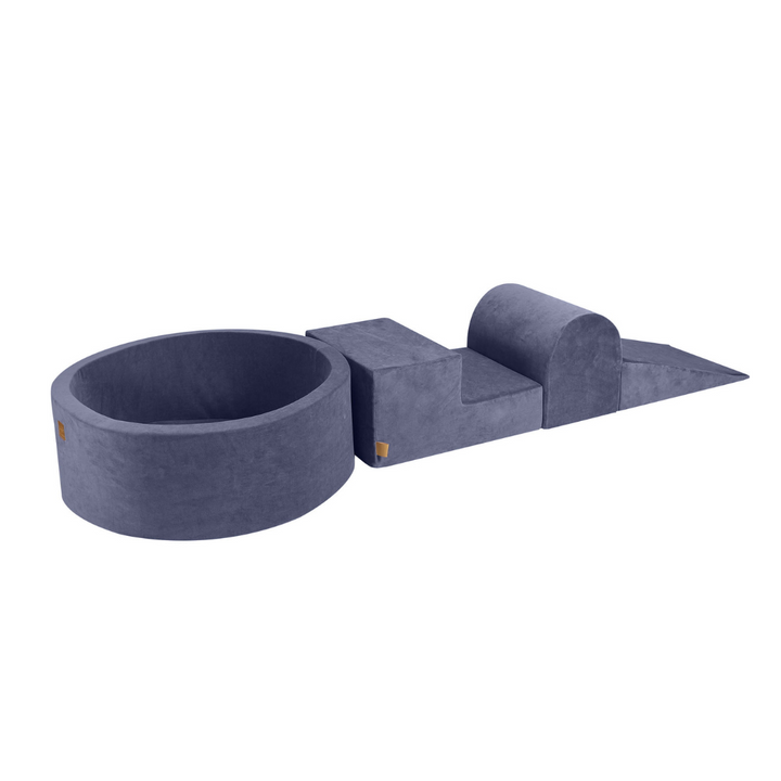 Make Your Own Play Set With Ball Pit | Velvet Blue Grey