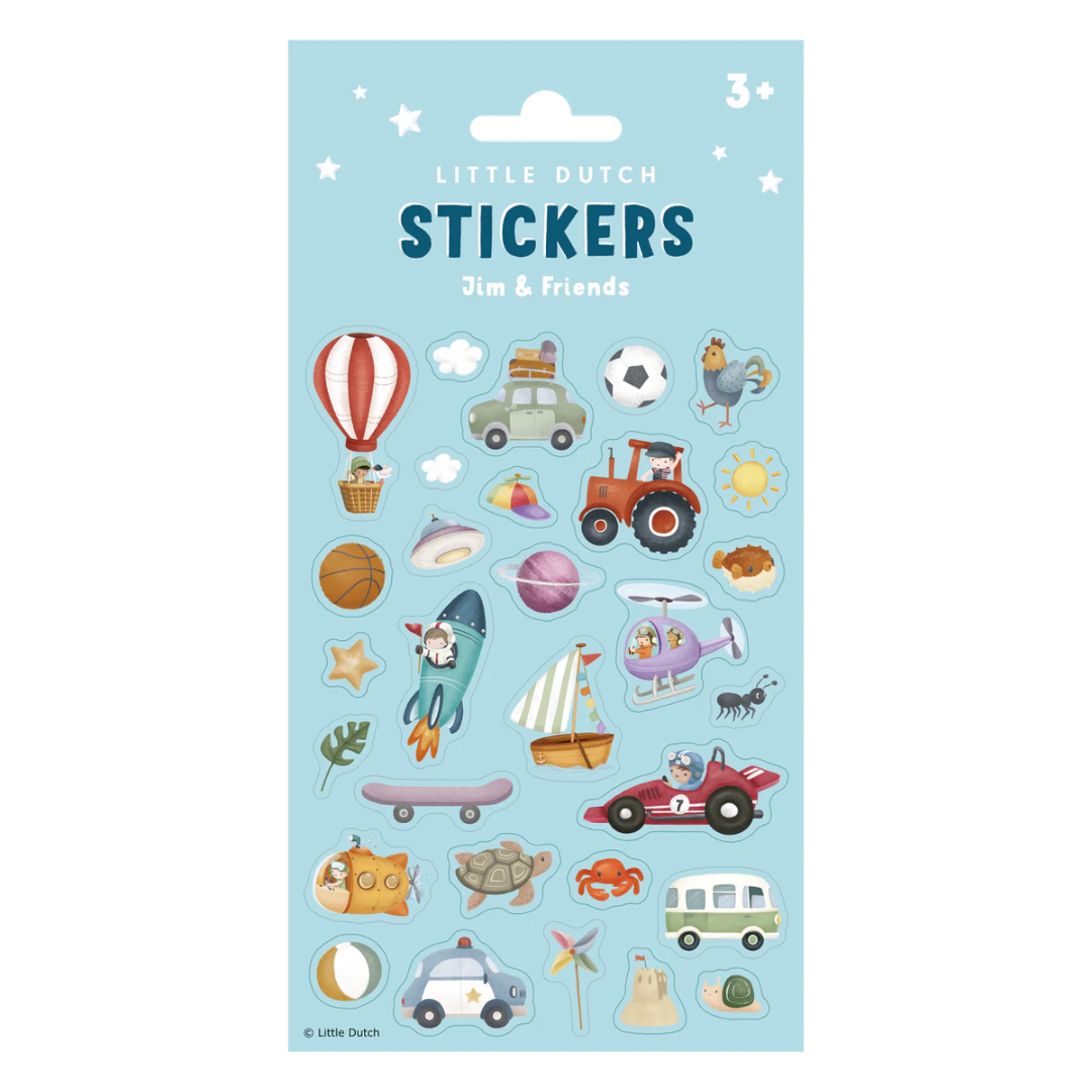 Little Dutch Stickers | Jim & Friends