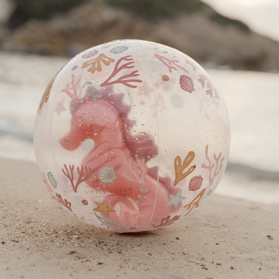 Little Dutch 3D Beach Ball | Ocean Dreams Pink