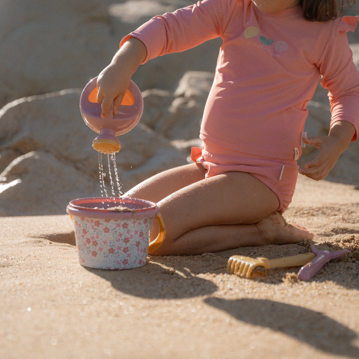 Little Dutch Beach Set | Pink Flowers