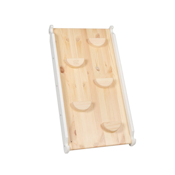 MeowBaby 2in1 Slide-Climbing Wall | White