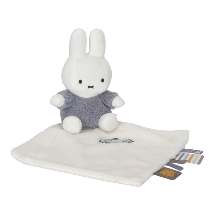 Miffy Cuddle Cloth | Fluffy Blue