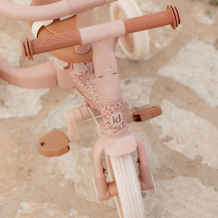 Little Dutch 4 in 1 Tricycle With Push Bar | Fairy Floral