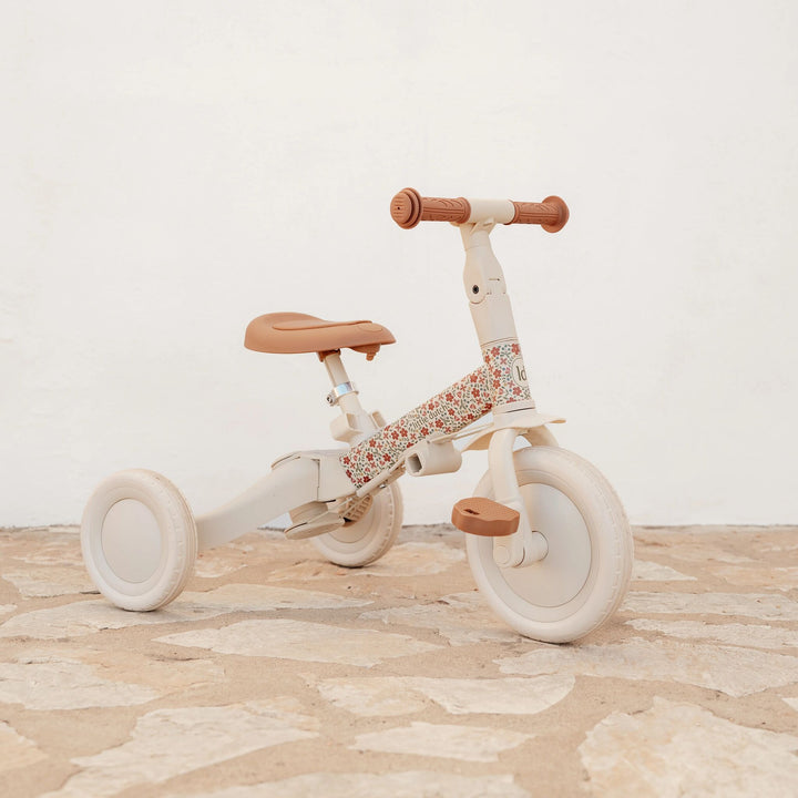 Little Dutch 4 in 1 Tricycle With Push Bar | Sunny Flower