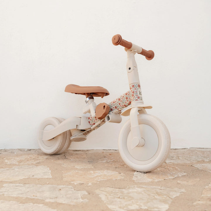 Little Dutch 4 in 1 Tricycle With Push Bar | Sunny Flower