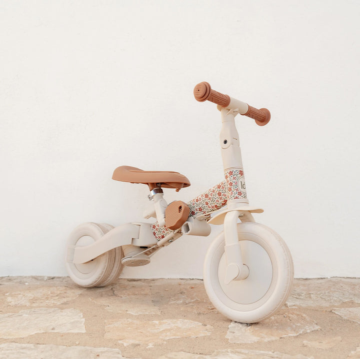 Little Dutch 4 in 1 Tricycle With Push Bar | Sunny Flower