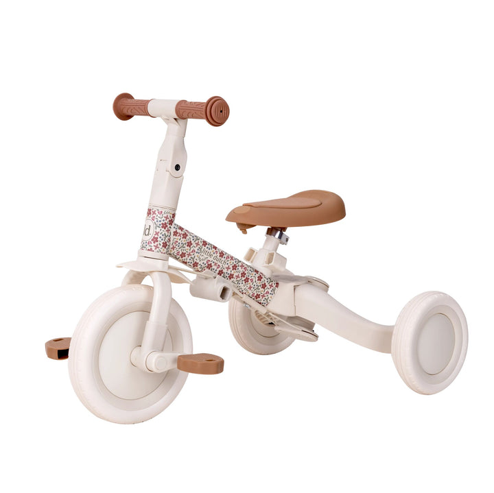 Little Dutch 4 in 1 Tricycle With Push Bar | Sunny Flower