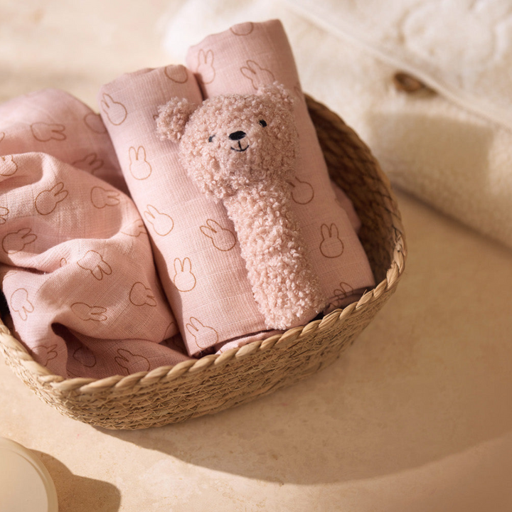 Jollein Rattle | Teddy Bear Wild Rose