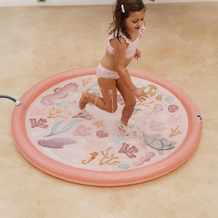 Little Dutch Sprinkler Mat | Ocean Dreams Pink