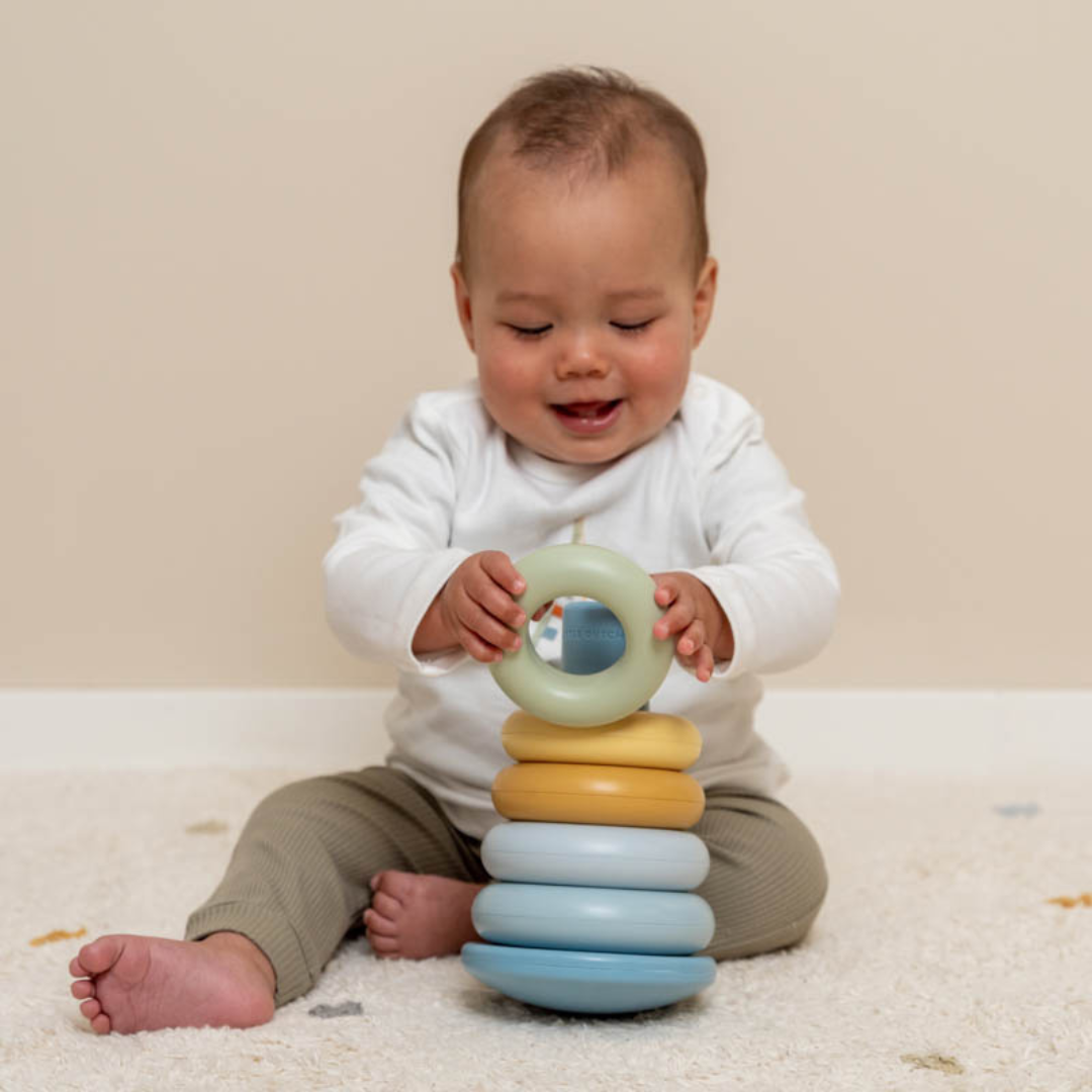 Little Dutch Stacking Rings Blue – Nola Baby