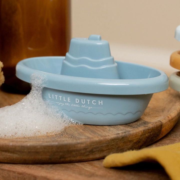 Little Dutch Stackable Bath Boats | Blue