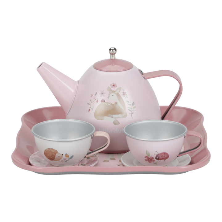Little Dutch Fairy Garden Tea Set In Suitcase