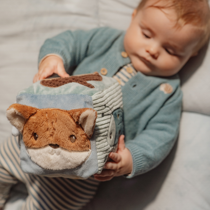 Little Dutch Soft Activity Cube | Forest Friends