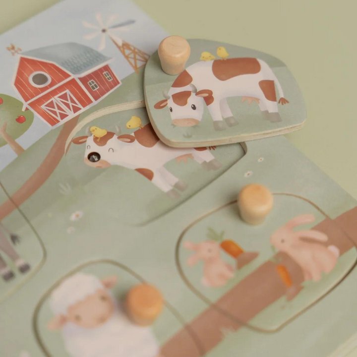 Little Dutch Wooden Sound Puzzle | Little Farm