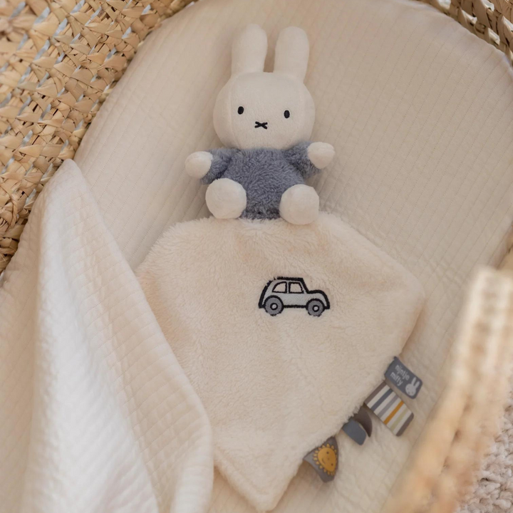 Miffy Cuddle Cloth | Fluffy Blue