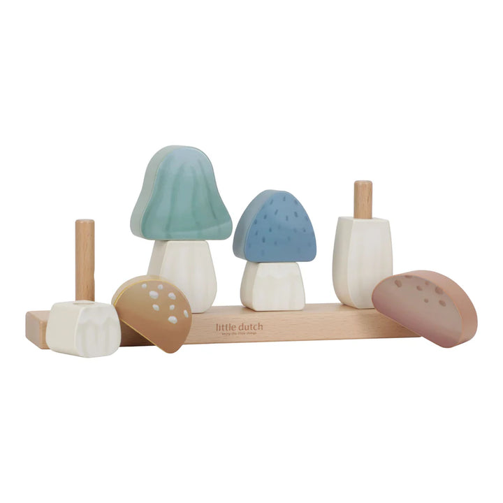 Little Dutch Stacking Puzzle Mushrooms | Forest Friends