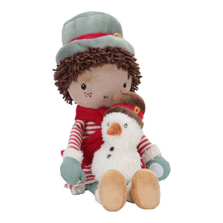 Little Dutch Christmas Snowman Cuddle Doll | Jake