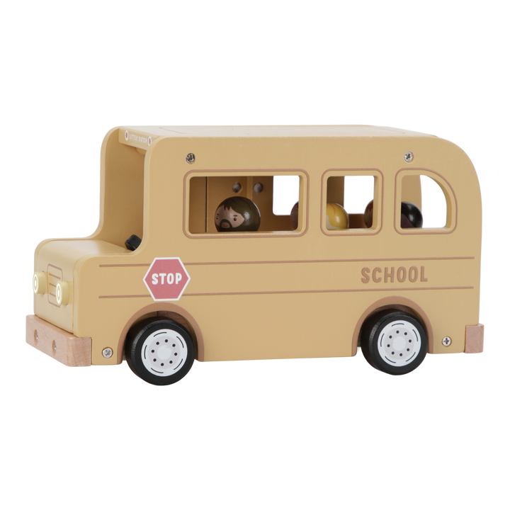 Little Dutch School Bus With Figures