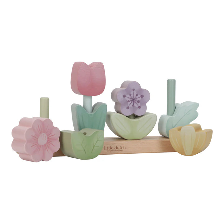 Little Dutch Stacking Puzzle Flowers | Fairy Garden