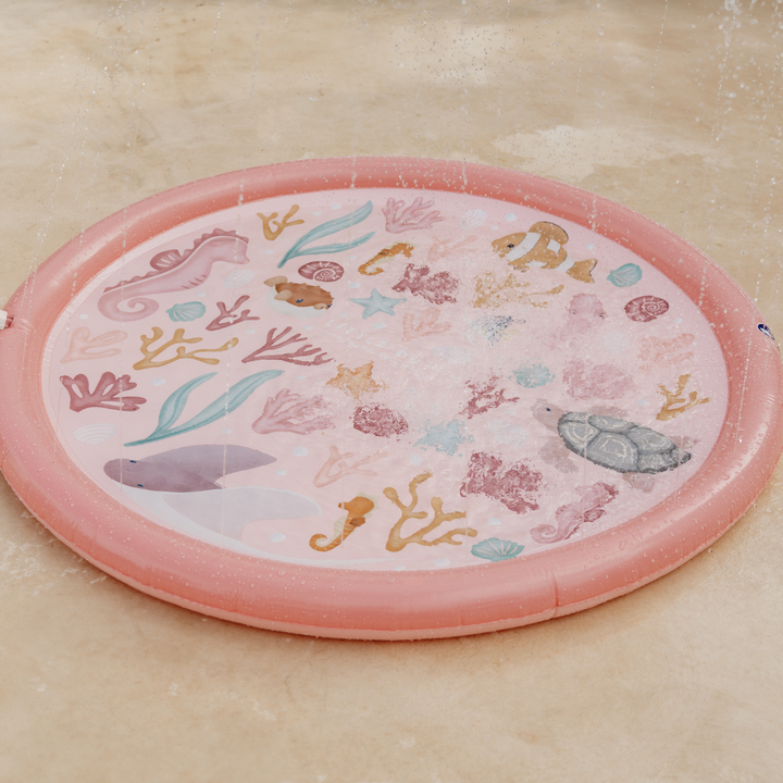 Little Dutch Sprinkler Mat | Ocean Dreams Pink