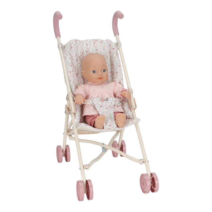 Little Dutch Metal Stroller | White