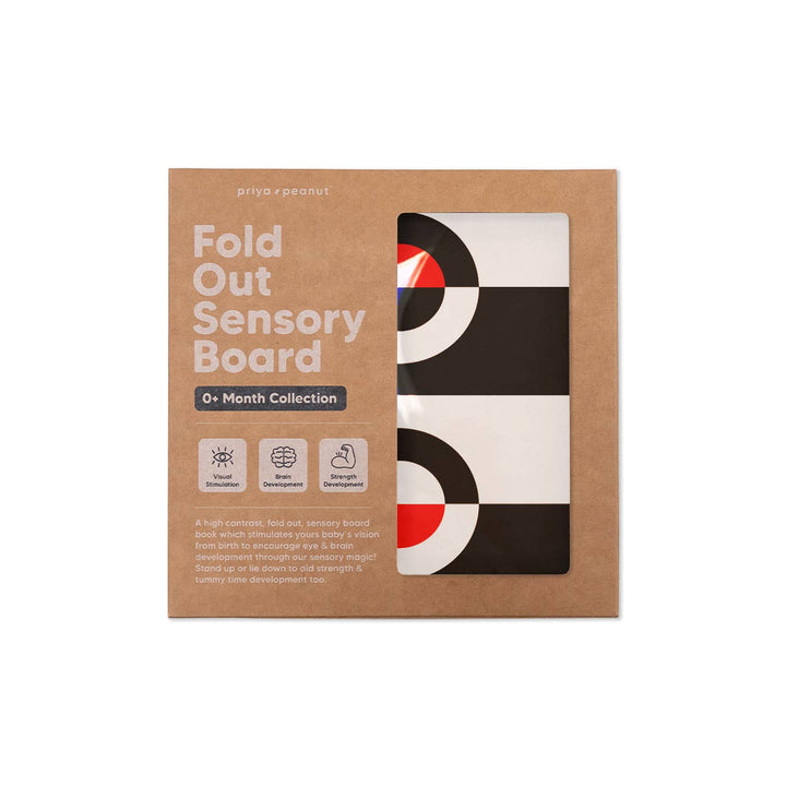 Priya & Peanut | Sensory Board For Babies
