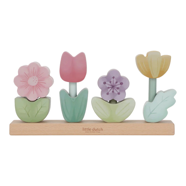 Little Dutch Stacking Puzzle Flowers | Fairy Garden