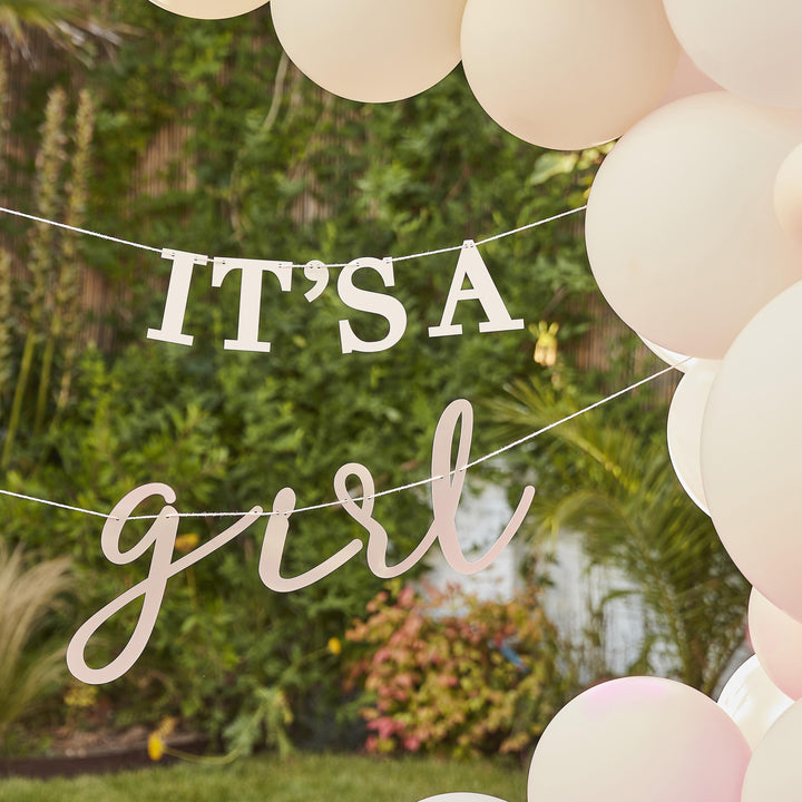Ginger Ray It's a Girl Baby Shower Bunting