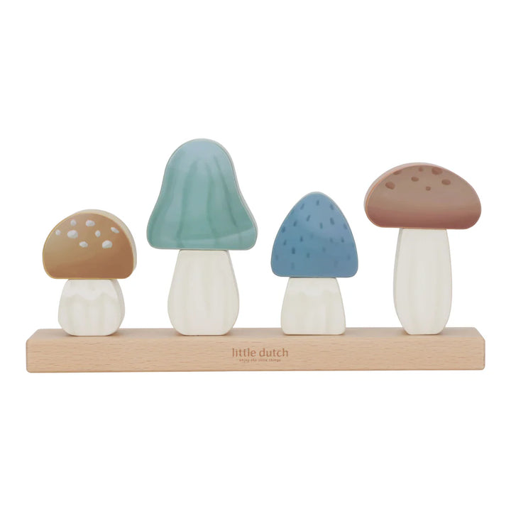 Little Dutch Stacking Puzzle Mushrooms | Forest Friends