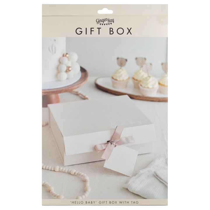 Ginger Ray Hello Baby Baby Gift Box