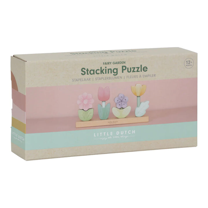 Little Dutch Stacking Puzzle Flowers | Fairy Garden
