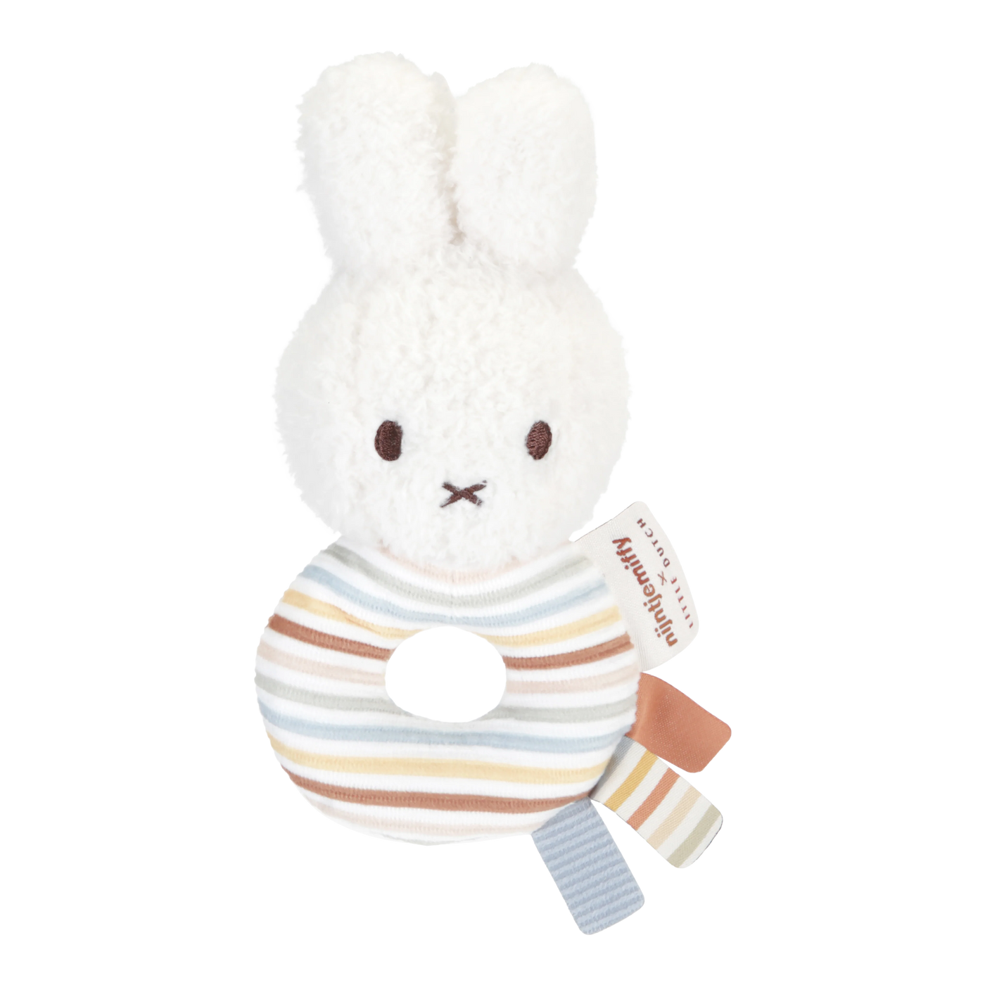 Little Dutch x Miffy Ring Rattle | Vintage Sunny Stripes