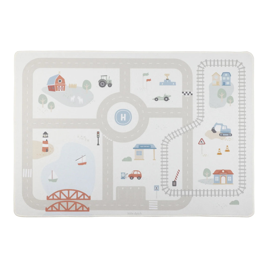 Car Play Mat | Beige