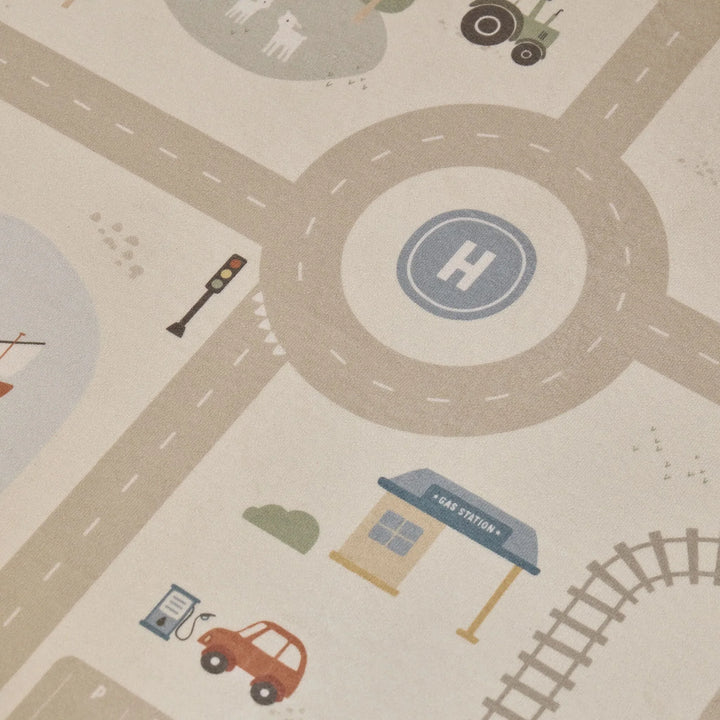 Car Play Mat | Beige