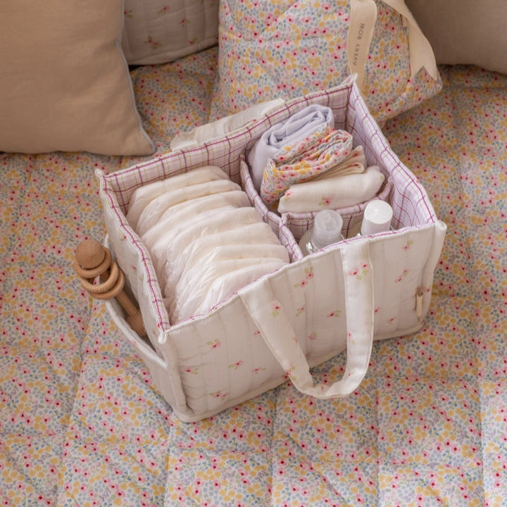 Avery Row Nappy Caddy | Anemone