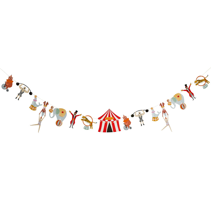 Circus Card Garland 3m
