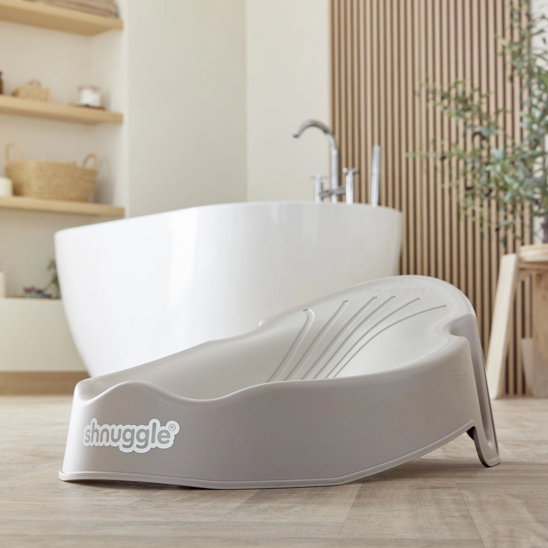 Shnuggle New Newborn Bath Support | Taupe