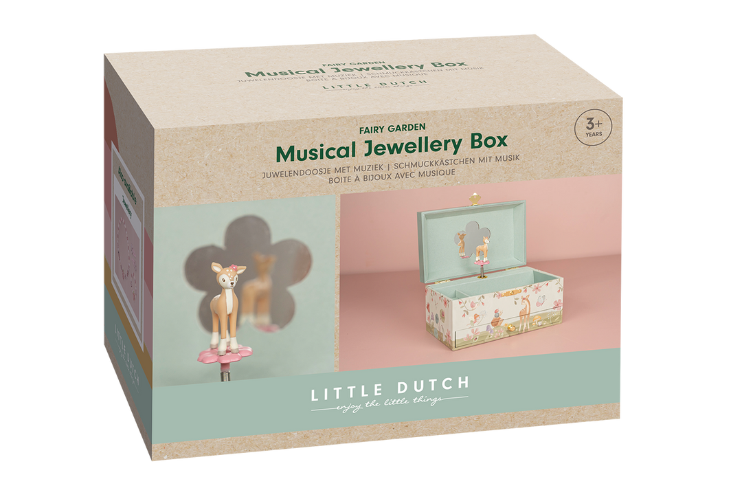 Little Dutch Jewellery Box With Music | Fairy Garden