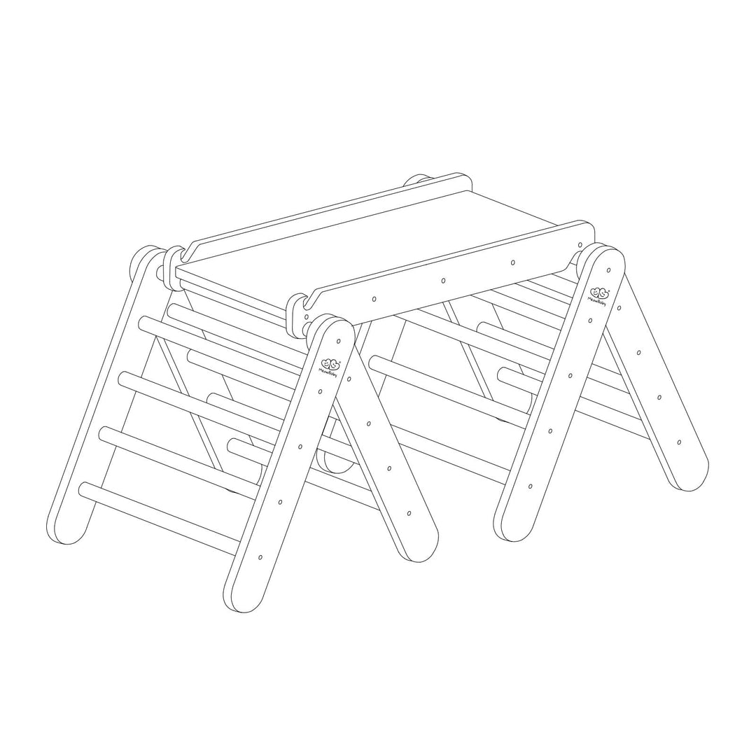 Wooden Climbing Frame