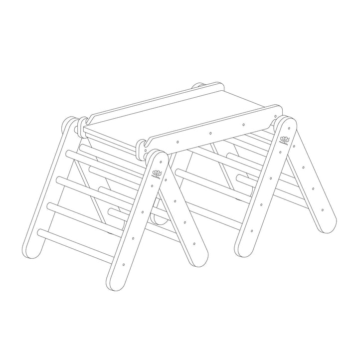 Wooden Climbing Frame