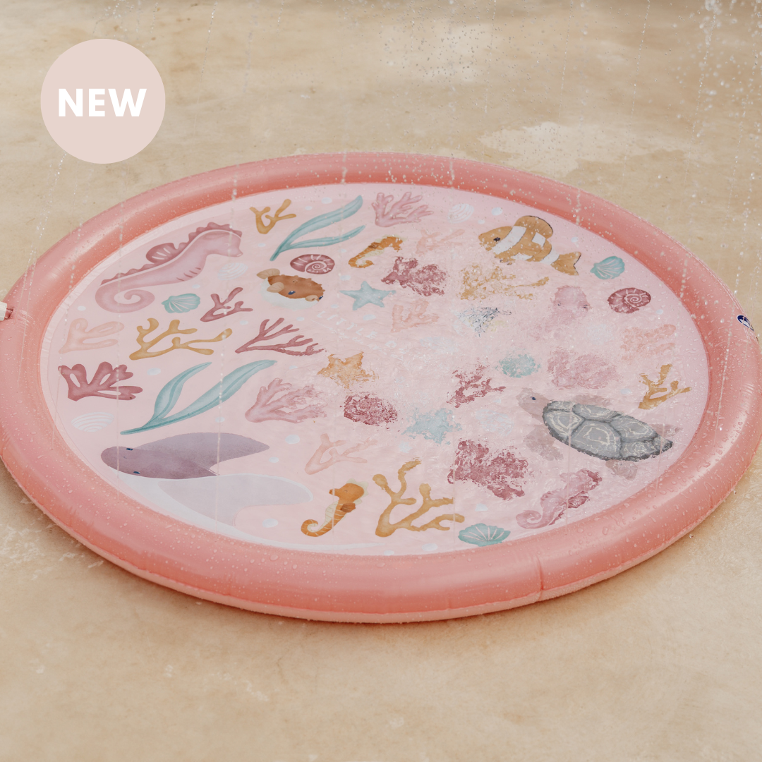 Little Dutch Sprinkler Mat | Ocean Dreams Pink