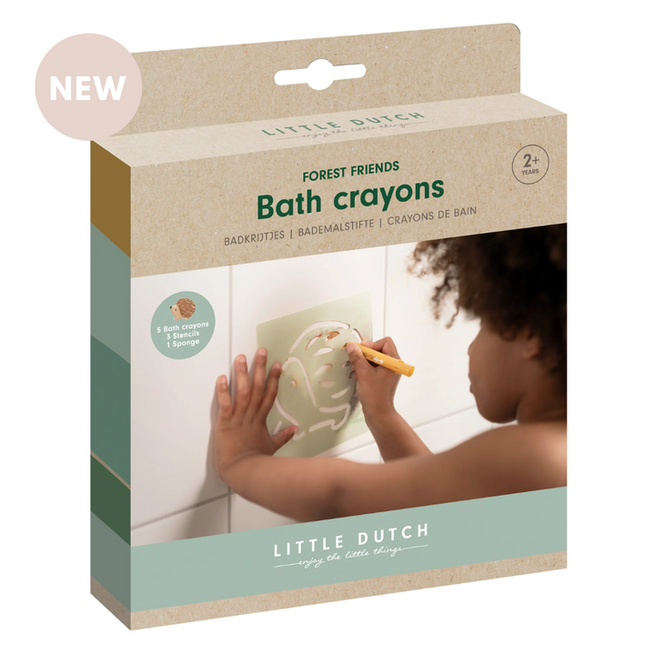 Little Dutch Bath Crayons Set | Forest Friends