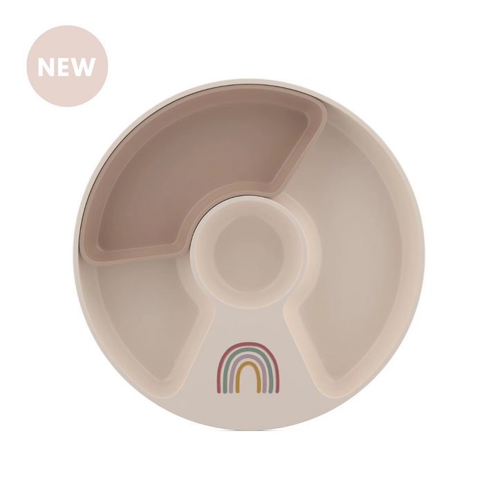 Mepal Divider Plate | Sunshine & Rainbow