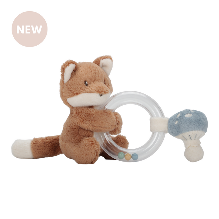 Little Dutch Ring Rattle Fox | Forest Friends