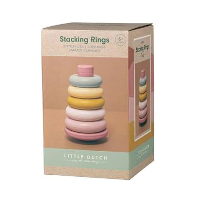 Little Dutch Stacking Rings | Pink