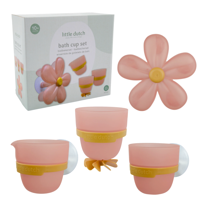 Little Dutch Bath Play Cups | Flower